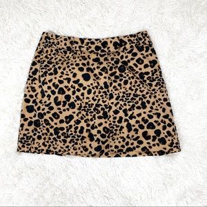 Liz Claiborne leopard print Golf Skirt size 8